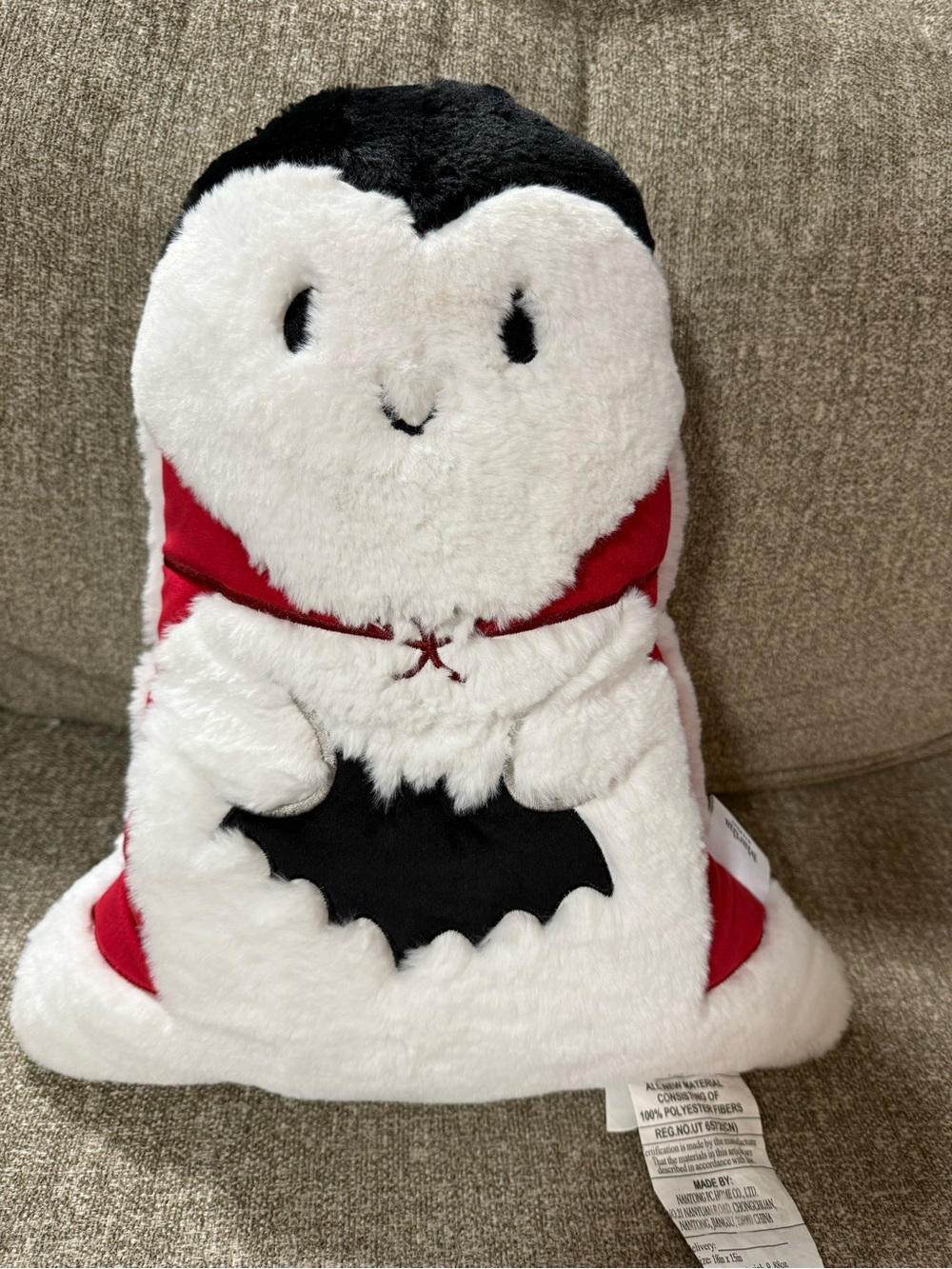 Martha Stewart Plush Vampire Pillow